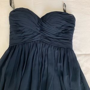 Navy bridesmaid dress